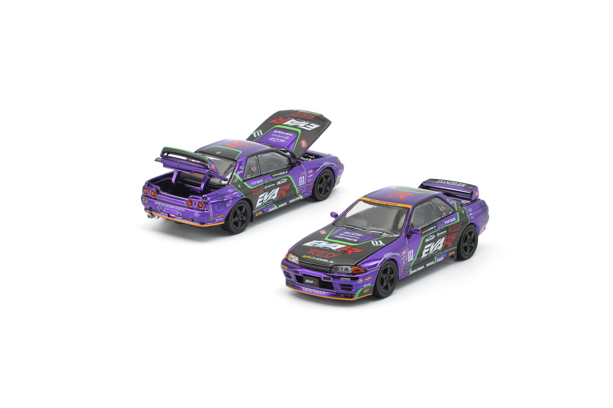Pop Race 1:64 EVA RT Test Type-01 Skyline R32 - Detail Shot