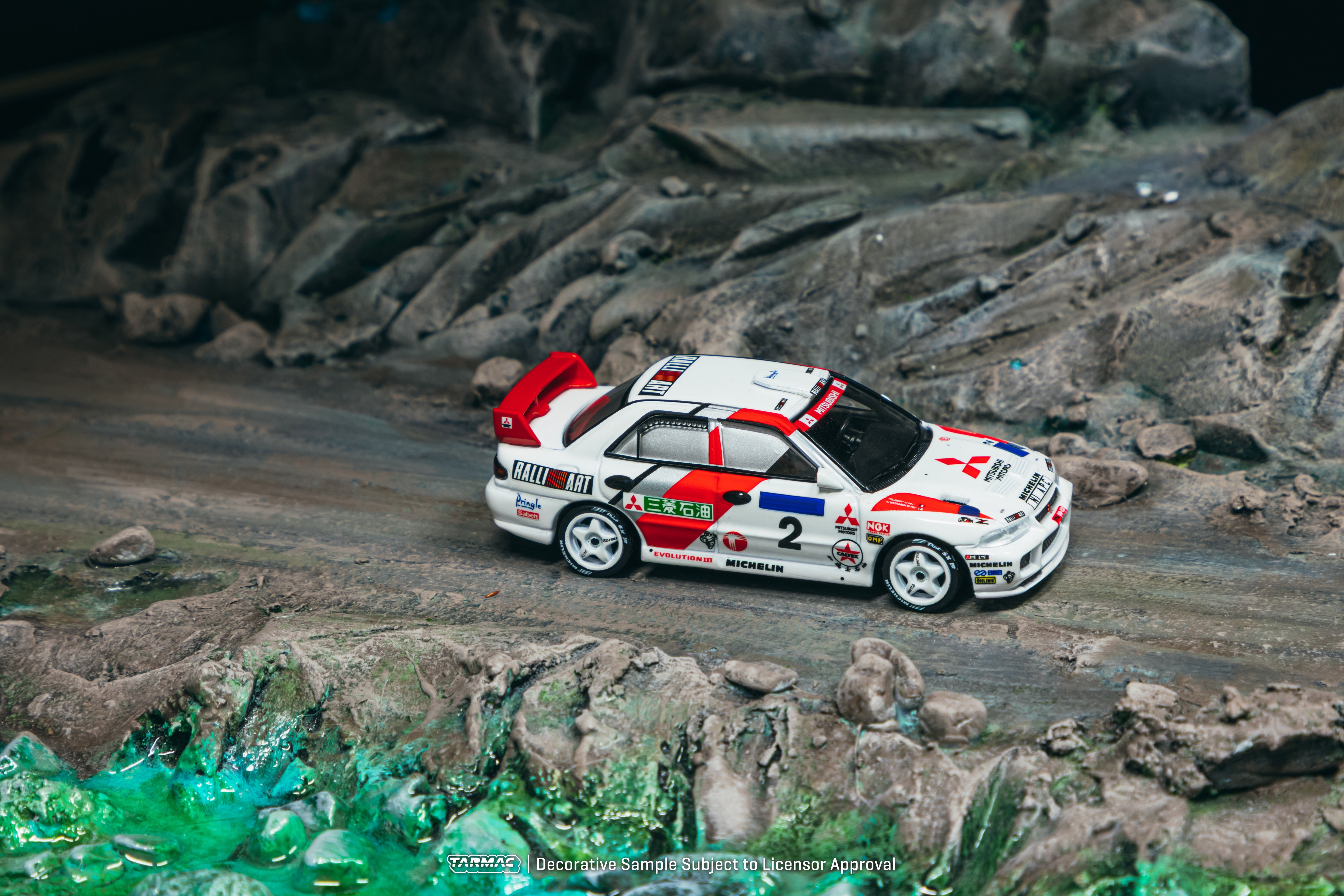 Tarmac Works Global64 — Mitsubishi Lancer Evolution III HK-Beijing Rally 1996