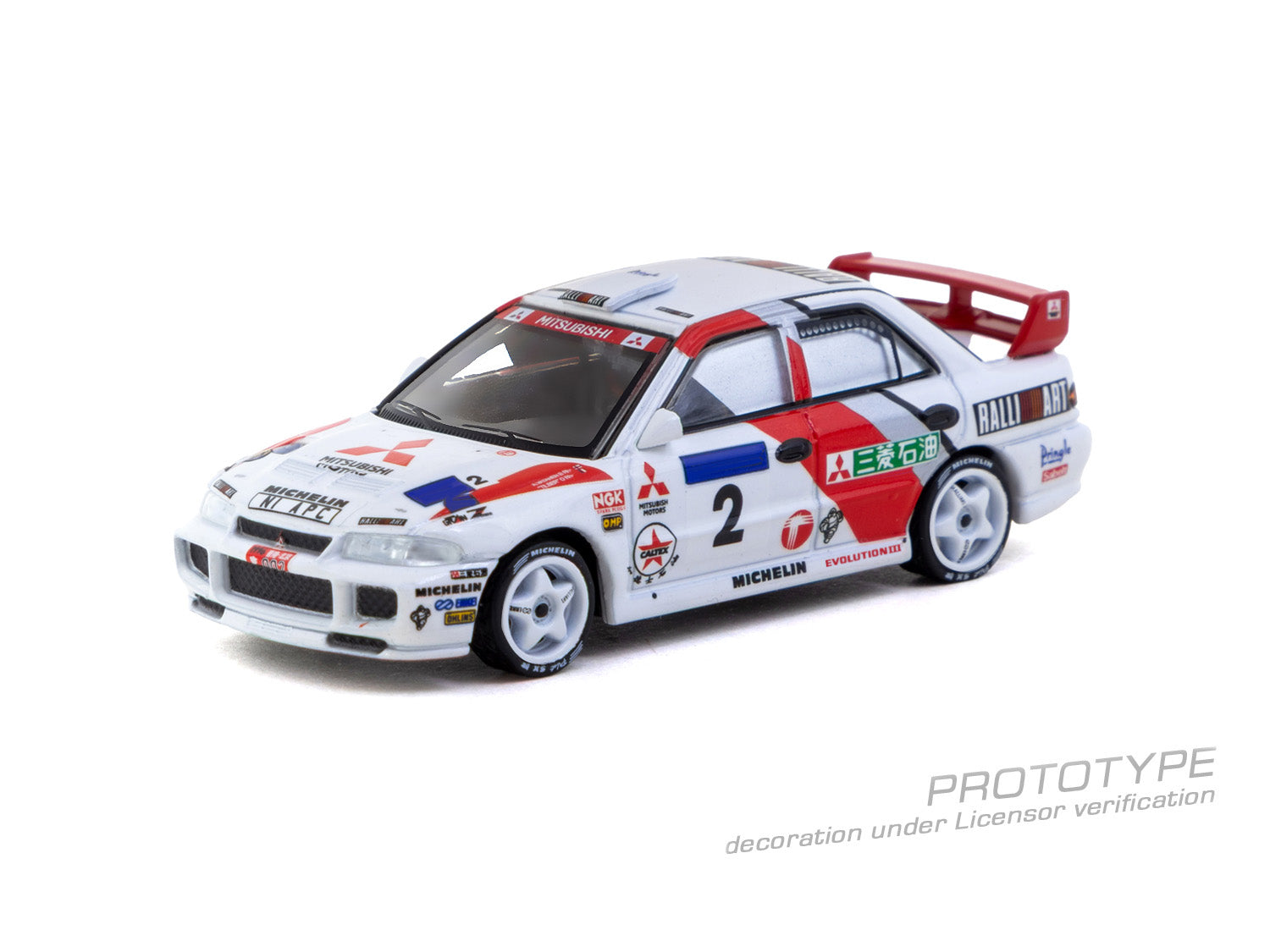Tarmac Works Global64 — Mitsubishi Lancer Evolution III HK-Beijing Rally 1996