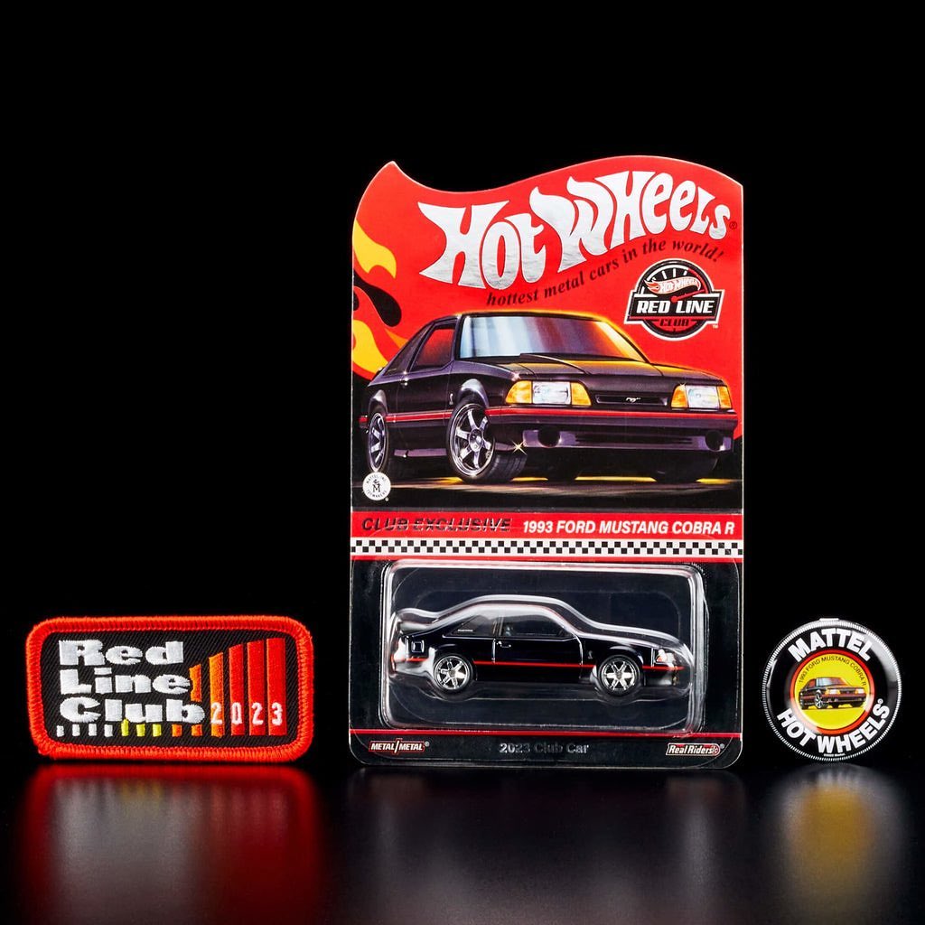 Hot Wheels Ford Mustang Cobra R Club Exclusive Redline 2023
