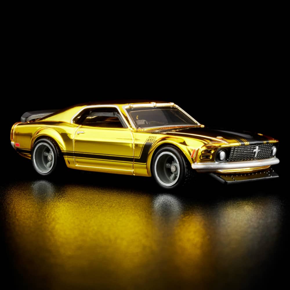 Ford diecast - Hot Wheels Elite 64 1970 Mustang Boss 302