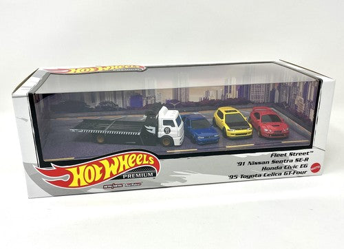Hot Wheels Premium Fleet Street 4-Pack (JDM)