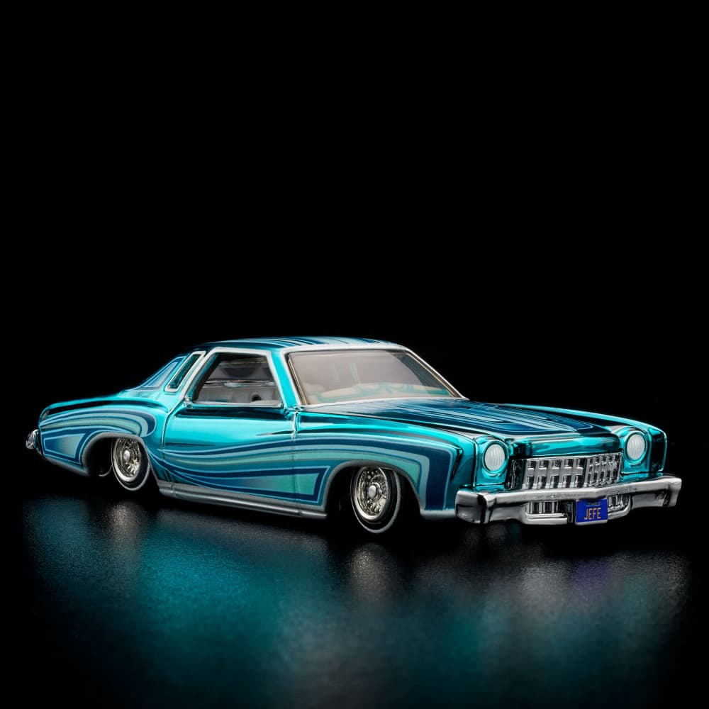 Hot Wheels RLC Exclusive 1975 Chevrolet Monte Carlo Lowrider – Spectraflame Teal (HWF19)