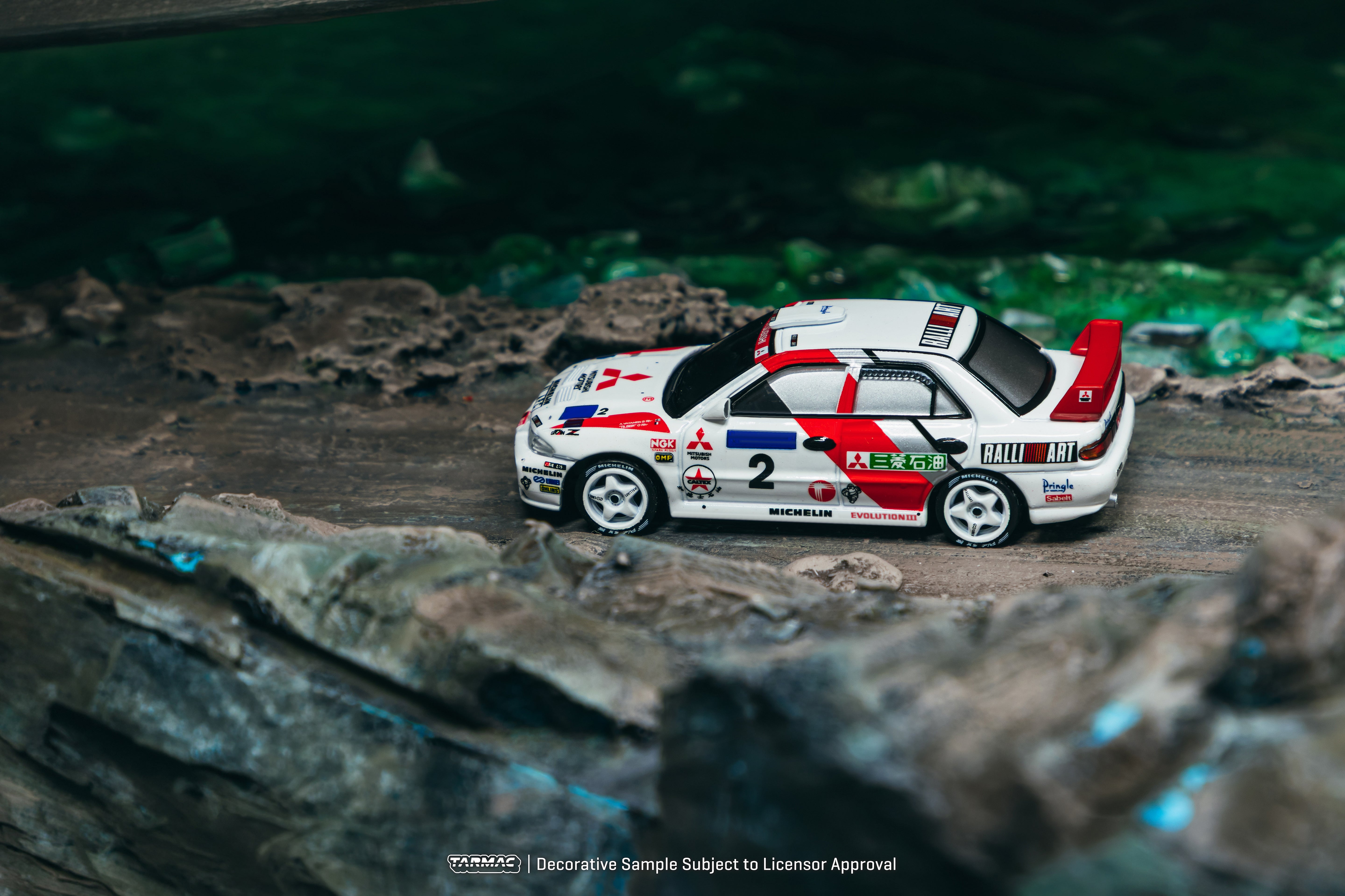 Tarmac Works Global64 — Mitsubishi Lancer Evolution III HK-Beijing Rally 1996