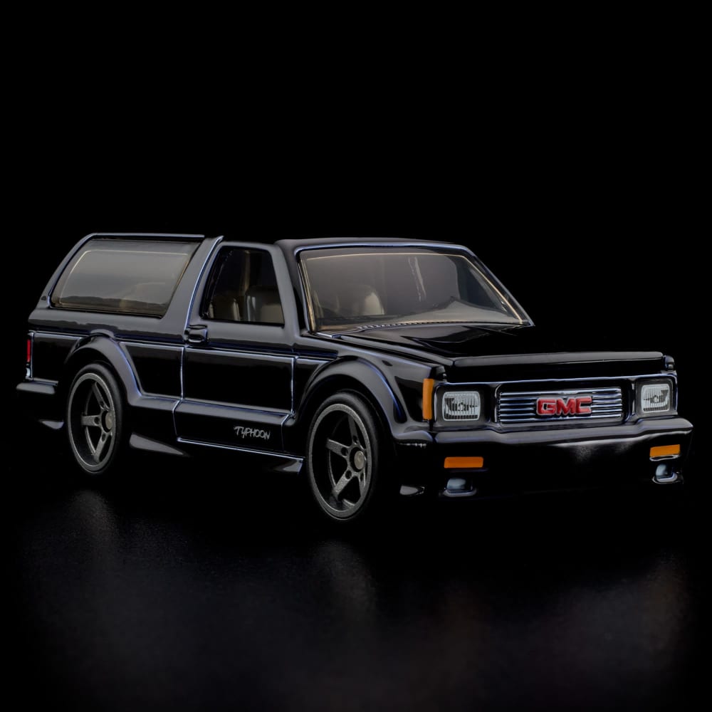Hot Wheels RLC Exclusive 1992 GMC Typhoon - Spectraflame True Black