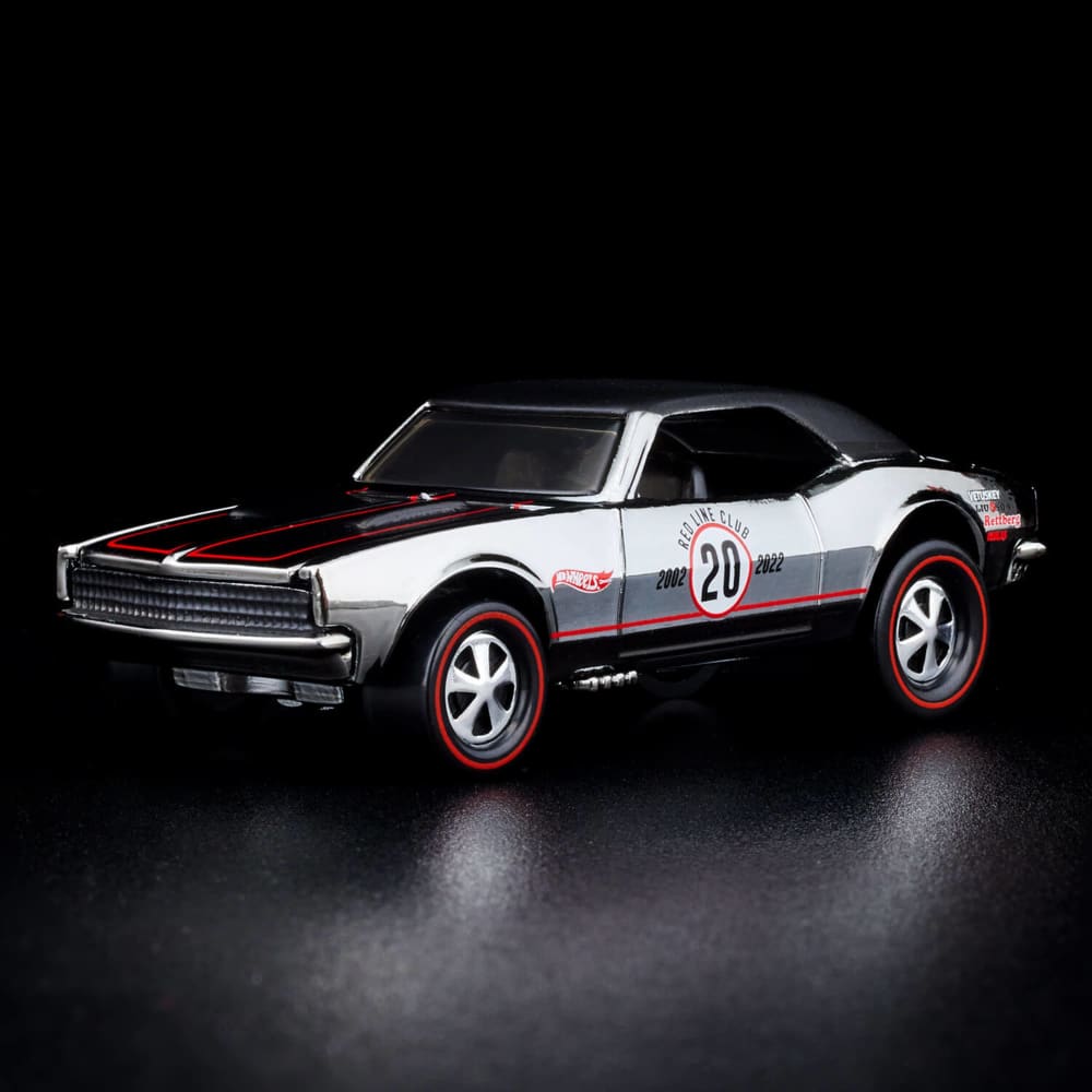 Hot Wheels RLC Exclusive Custom 1968 Camaro 20th Anniversary – Spectraflame Shadowchrome (HRY34)