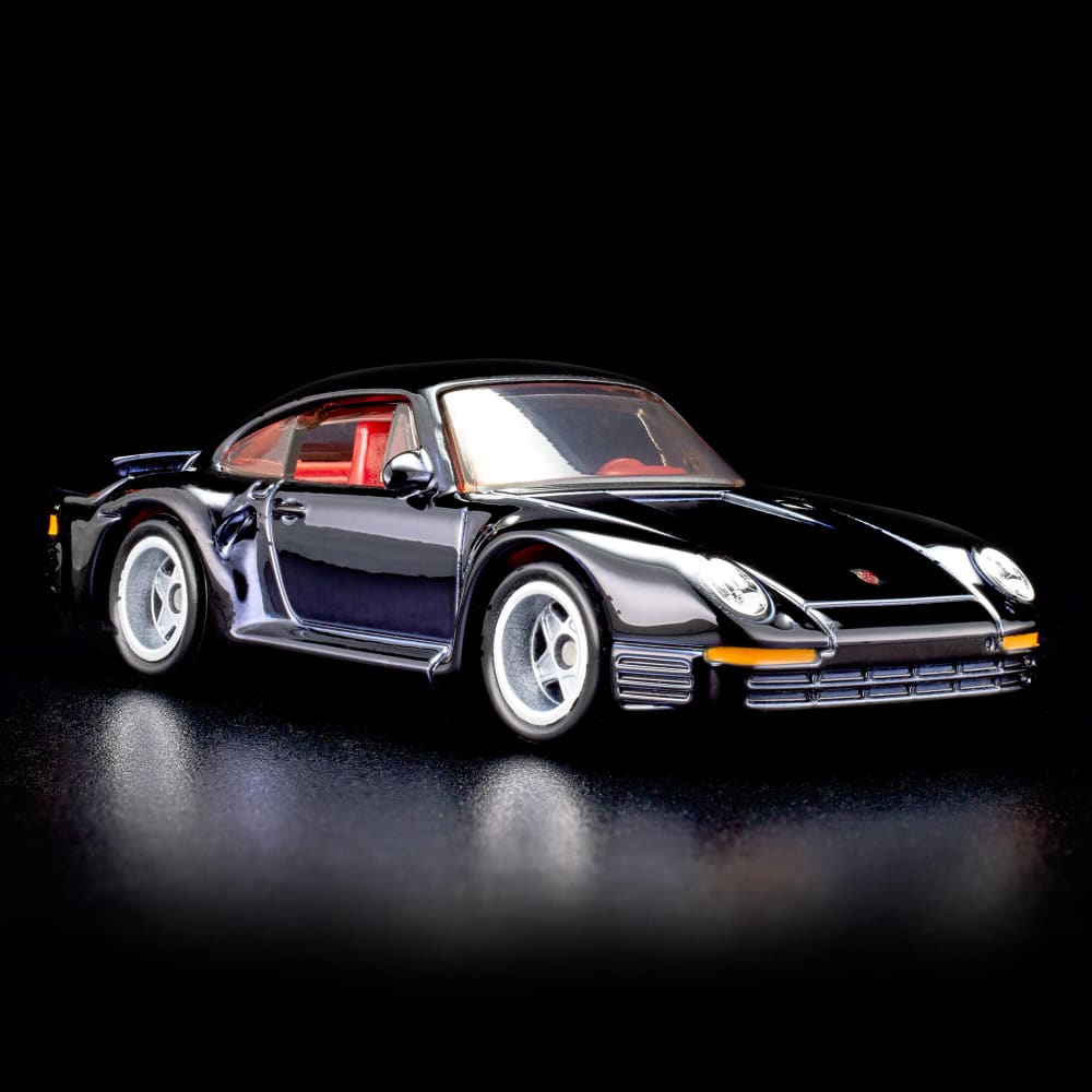 Hot Wheels RLC Exclusive 1986 Porsche 959 Spectraflame Black HNL18