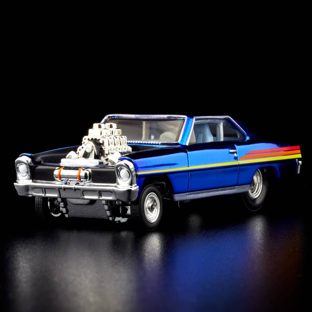 Hot Wheels RLC Exclusive '66 Super Nova Spectraflame Race Team Blue HNL16