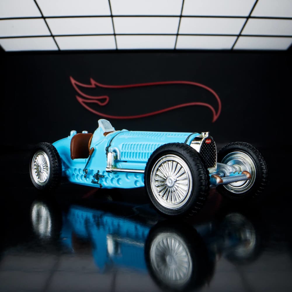 Hot Wheels Elite 64 Bugatti Type 59 - Blue