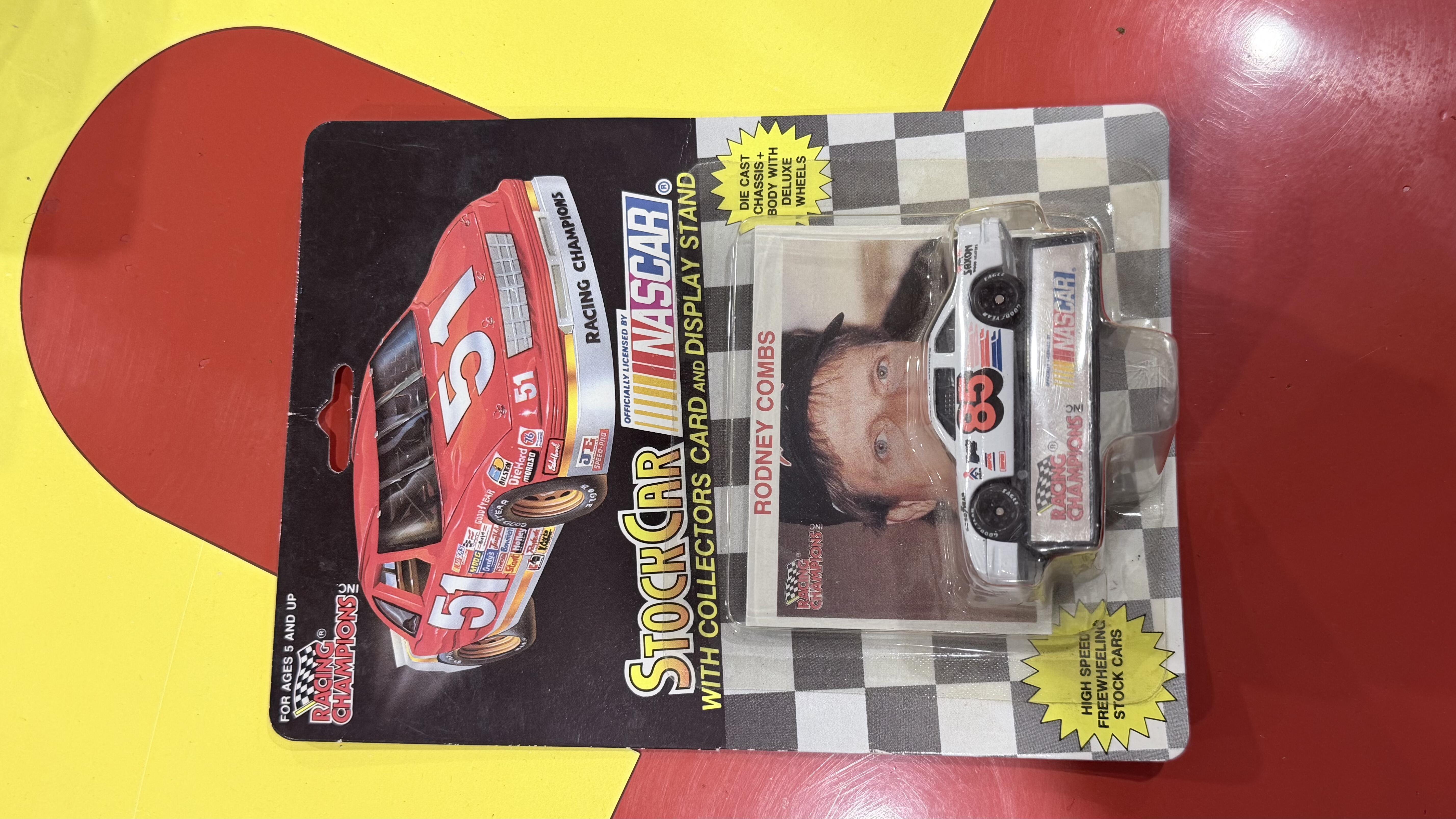 Racing Champions Rodney Combs #83 NASCAR Stock Car on original blister card
