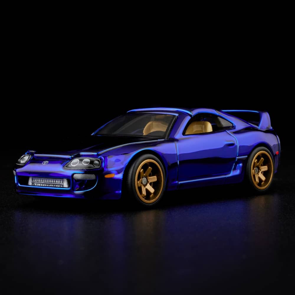 Hot Wheels RLC 1997 Toyota Supra - Spectraflame Race Team Blue